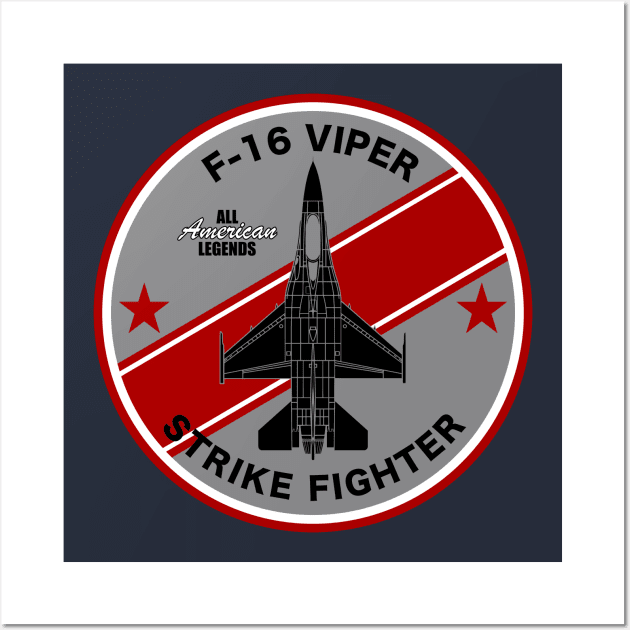 F-16 Viper Wall Art by TCP